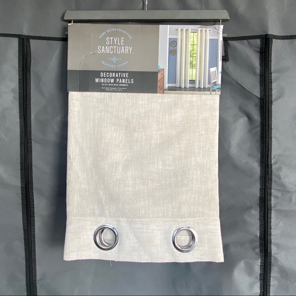 Window panel curtains